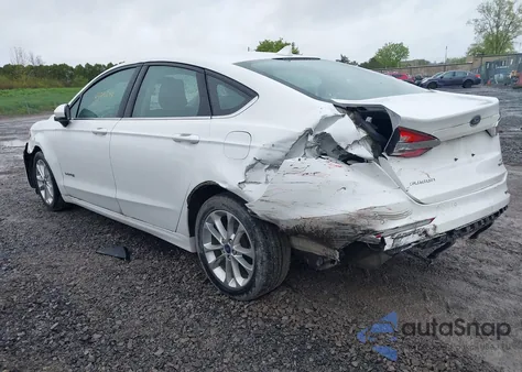 2019 Ford Fusion Hybrid Se from USA, damaged, VIN 3FA6P0LU7KR106040